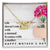 Happy Mother'S Day Double Heart Necklace Interlocking Hearts Necklace
