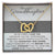Granddaughters - Straighten Crown Necklace Interlocking Hearts Necklace