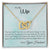 Gift For Wife - Interlocking Hearts Necklace Symbol Of Never-Ending Love