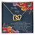 To My Wife Necklace Gift Set Interlocking Hearts Necklace