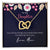 Moonkite Presents - To My Daughter Interlocking Hearts Necklace Mp019