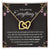 Connected By Hearts - Necklace Interlocking Hearts Necklace