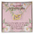 To My Wonderful Granddaughter Our Hearts Will Always Be Connected Love Grandma Interlocking Hearts Necklace