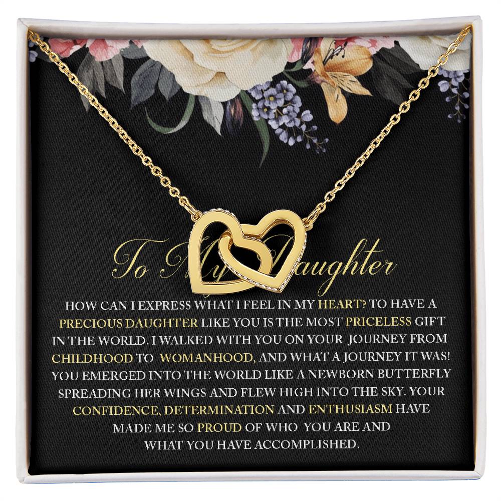 Precious Daughter - Interlocking Hearts Interlocking Hearts Necklace