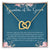 Grandmother Of The Groom Gift Necklace Grandma Wedding Gift Nana Bridal Shower Rehearsal Dinner Thank You Gift Interlocking Hearts Necklace
