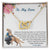 Gift For My Love Love -Necklace Interlocking Hearts Necklace