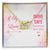 My Love - Drive Safe I Need You Here With Me - Interlocking Heart Necklace Interlocking Hearts Necklace