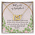 Will You Be My Godmother You Didn'T Give Me The Gift Of Life Interlocking Hearts Necklace