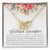 Interlocking Hearts - To Daughter Interlocking Hearts Necklace