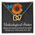 Unbiological Sister Necklace Interlocking Hearts Necklace