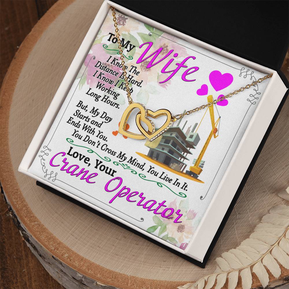 Crane Operator'S Wife - Interlocking Heart Necklace Interlocking Hearts Necklace