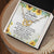 To My Daughter Sunflower Interlocking Hearts Necklace Birthday Message Card