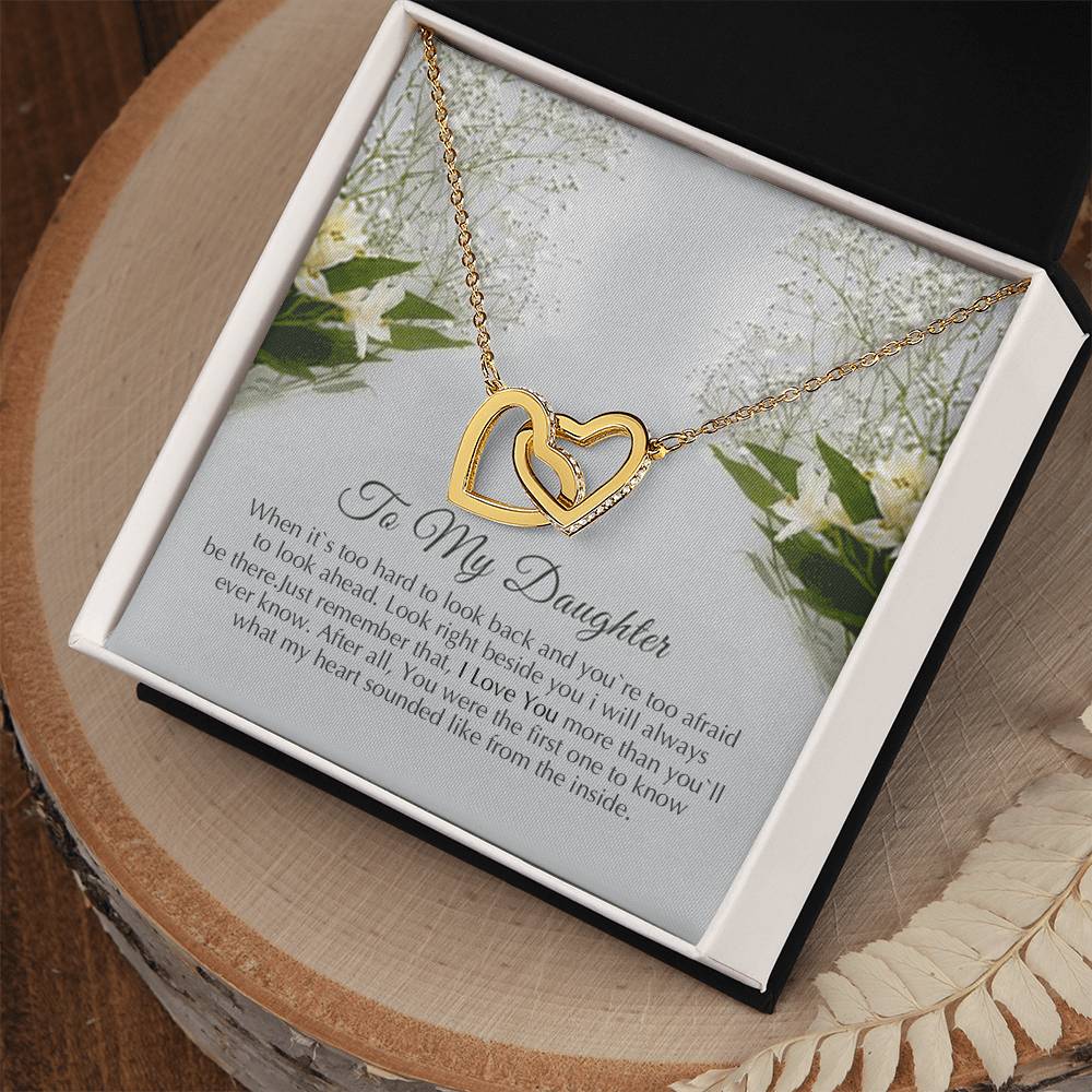 Interlocking Heart Necklace For Daughter Interlocking Hearts Necklace