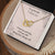 To My Beautiful Niece Interlocking Hearts Necklace