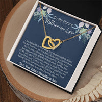 Future Mother In Law Interlocking 5Th Interlocking Hearts Necklace