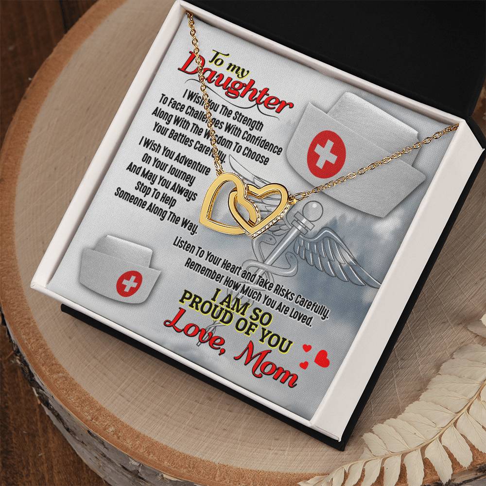 Nurse'S Daughter - Interlocking Heart Necklace Interlocking Hearts Necklace