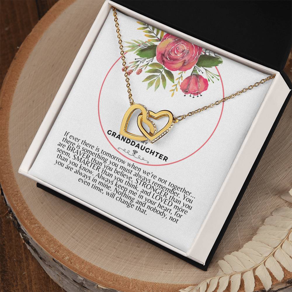Interlocking Hearts Necklace To Granddaughter