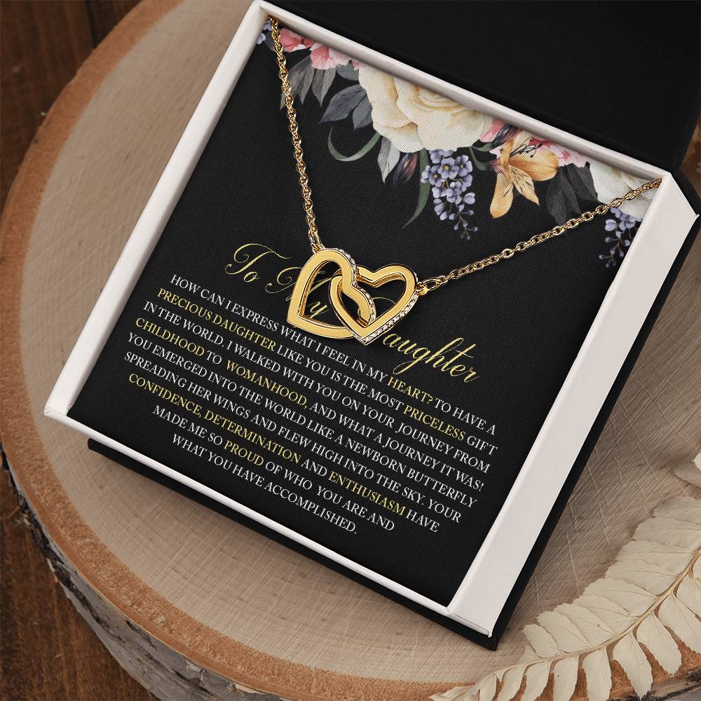 Precious Daughter - Interlocking Hearts Interlocking Hearts Necklace