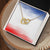 4Th Of July American Flag Vintage Usa Men Women Patriotic Interlocking Hearts Necklace
