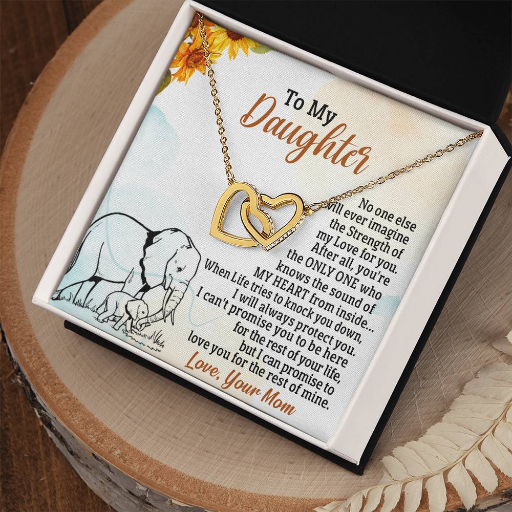 Thoughtful Gifts For You Daughter Best Christmas Gifts Interlocking Hearts Necklace