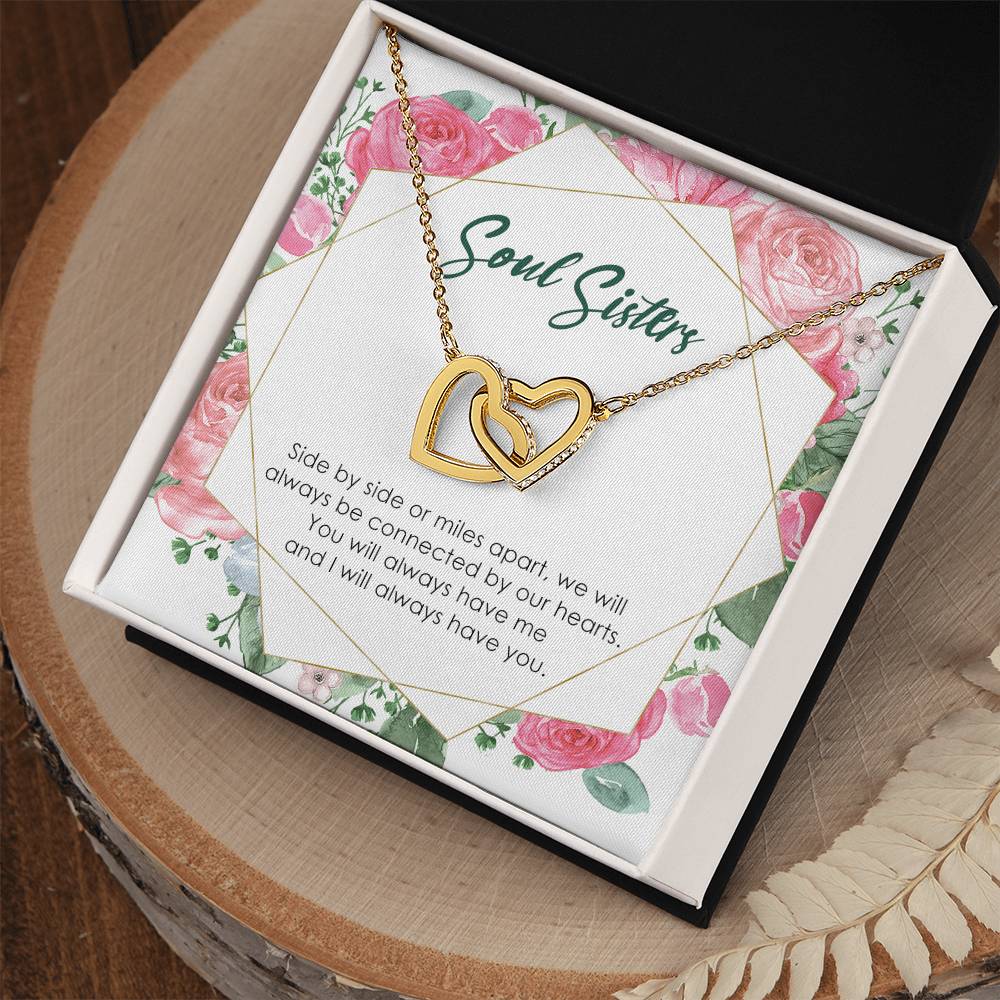 Interlocking Hearts - Soul Sisters Interlocking Hearts Necklace