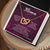 Maman Remarquable Cœurs Entrelacés Interlocking Hearts Necklace