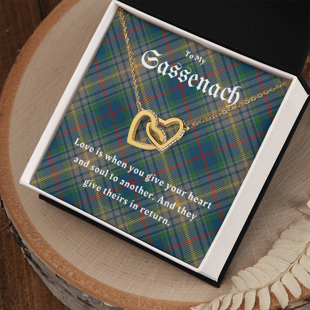 To My Sassenach Outlander Gift Outlander Gift Box Outlander Jewelry Outlander Gift For Wife Outlander Charm Outlander Necklace Interlocking Hearts Necklace