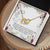 Gift For Girlfriend Interlocking Hearts Necklace