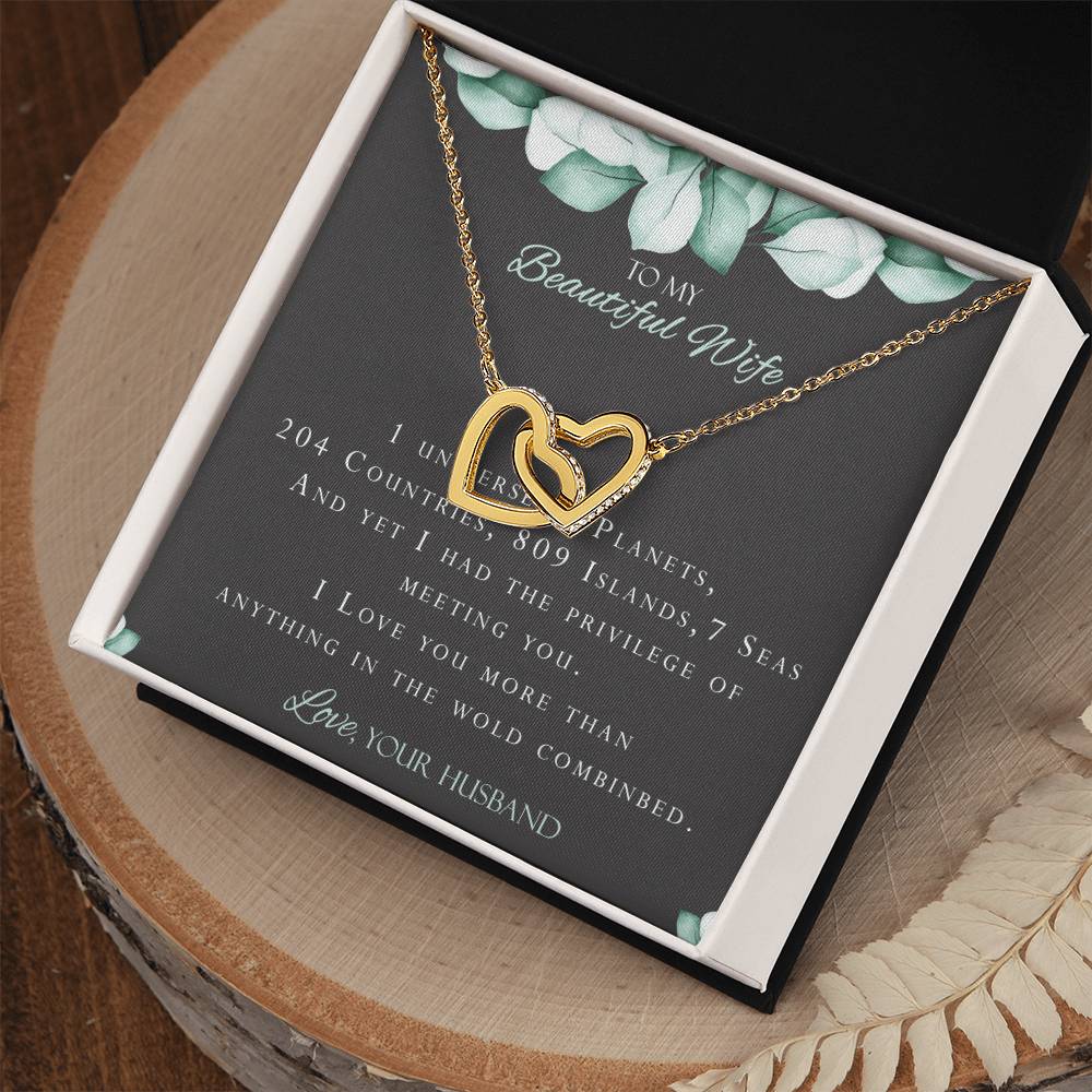 More Than Anything - Interlocking Hearts Interlocking Hearts Necklace