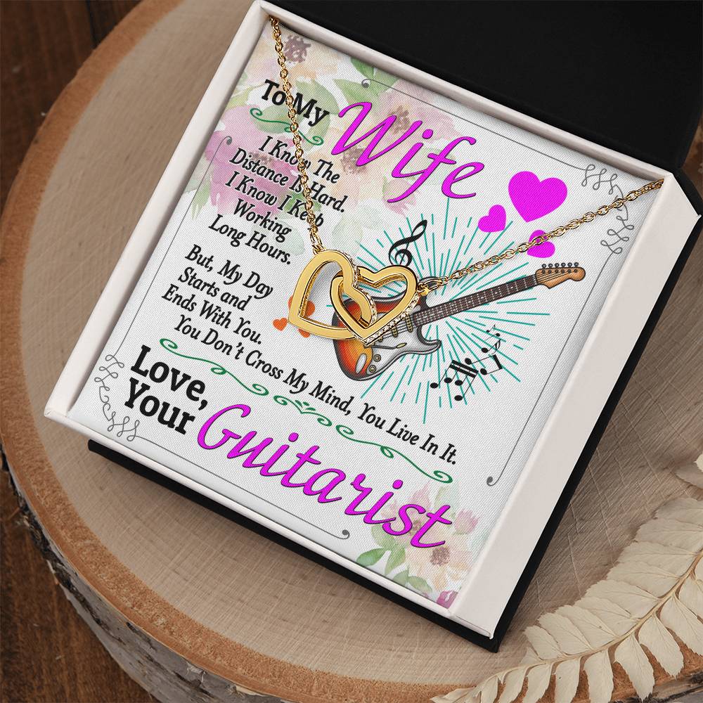 Guitarist'S Wife - Interlocking Heart Necklace Interlocking Hearts Necklace