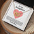 Daughter Love & Protection Necklace Interlocking Hearts Necklace
