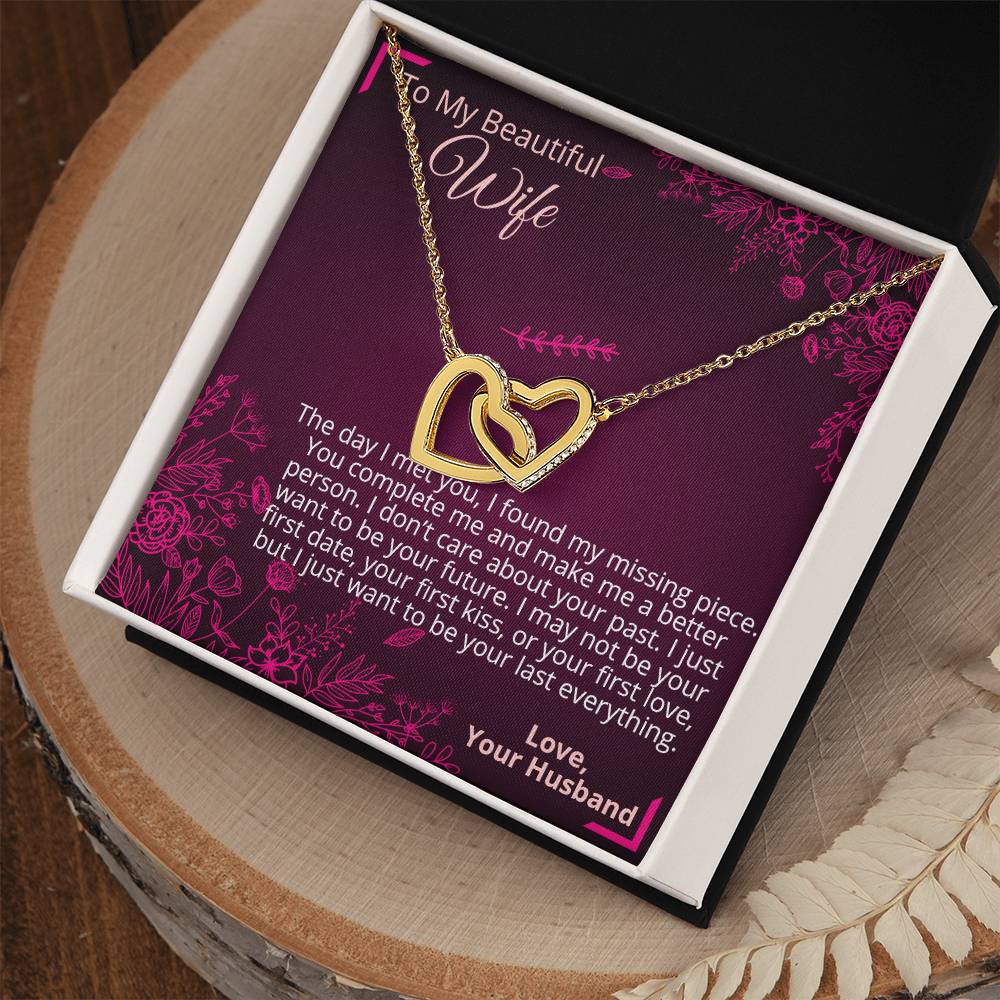 I Met You - Interlocked Hearts Interlocking Hearts Necklace