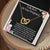 Interlock Love Necklace To My Bestie On Her Pregnancy Interlocking Hearts Necklace