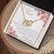 To My Wonderful Mom - For All The Special Little Thing You Do Interlocking Hearts Necklace