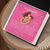 To My Lovely Daughter Interlocking Hearts Necklace