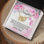 To My Daughter Your Never Alone Interlocking Hearts Necklace Love Dad