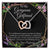 Gorgeous Girlfriend Linked Hearts Necklace Gift From Boyfriend Interlocking Hearts Necklace