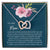 Gift For Mom Interlocking Hearts Necklace