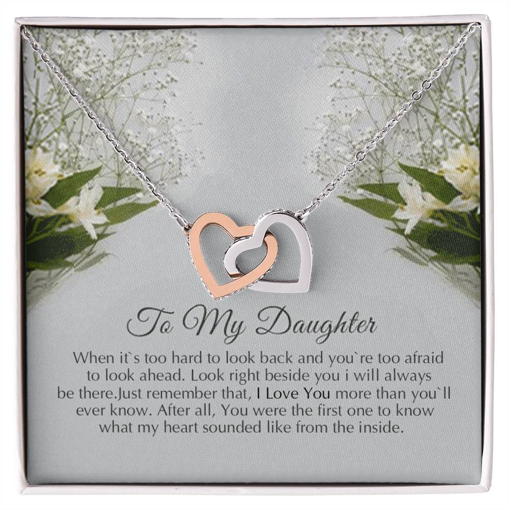 Interlocking Heart Necklace For Daughter Interlocking Hearts Necklace