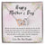 'Connected By The Heart' Necklace - Amazing Mother'S Day Gift Idea From Daughter Interlocking Hearts Necklace