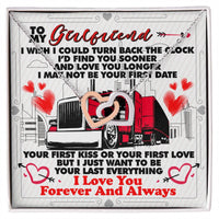 Trucker'S Girlfriend - Interlocking Heart Necklace Interlocking Hearts Necklace