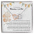 To An Amazing Mama To Be - Interlocking Heart Necklace Interlocking Hearts Necklace