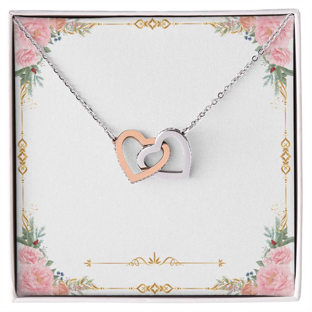 Mother'S Day Interlocking Hearts Necklace