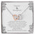 Father & Daughter - An Unbreakable Bond Interlocking Hearts Necklace