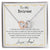 To My Best Friend Interlocking Hearts Necklace