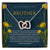 Brother Loss Interlocking Hearts Necklace