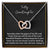 Grand Daughter - Inetrlocking Heart Interlocking Hearts Necklace