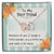 To My Best Friend - I Laugh A Little Harder Interlocking Heart Gift Neckalce Interlocking Hearts Necklace