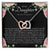 Pregnancy Gift For Daughter Baby Shower Gift Mom To Be Gift Expecting Mom Gift Pregnant Daughter Gift From Mom Interlocking Hearts Necklace