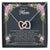 Thank You Mom - Mother'S Day Gift - Luxury Interlocking Heart Necklace Interlocking Hearts Necklace